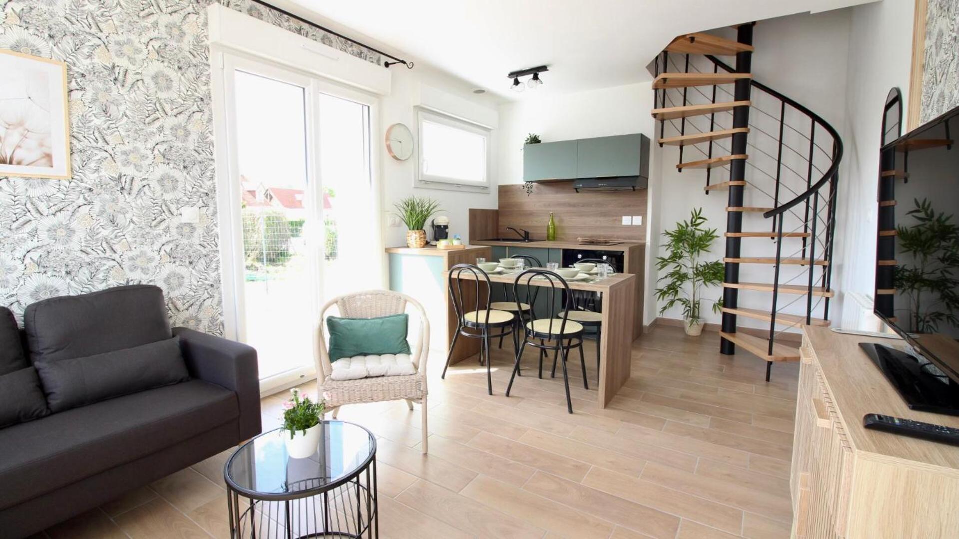 Joli Appartement En Duplex Neuf A Saint-Josse Exterior foto